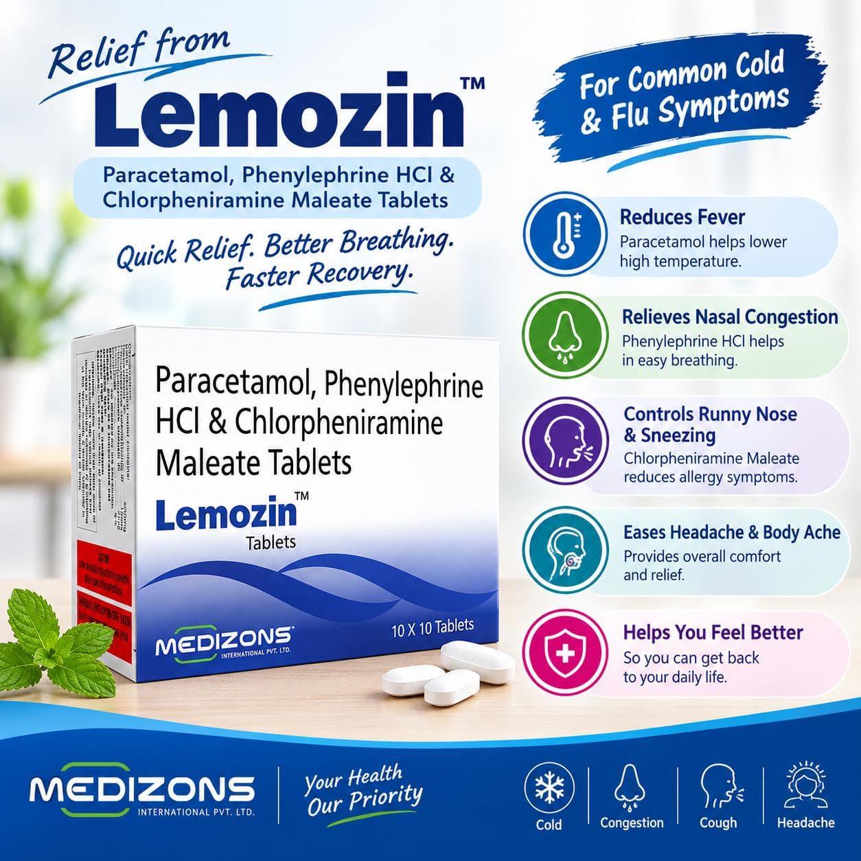 Lemozin Tablet