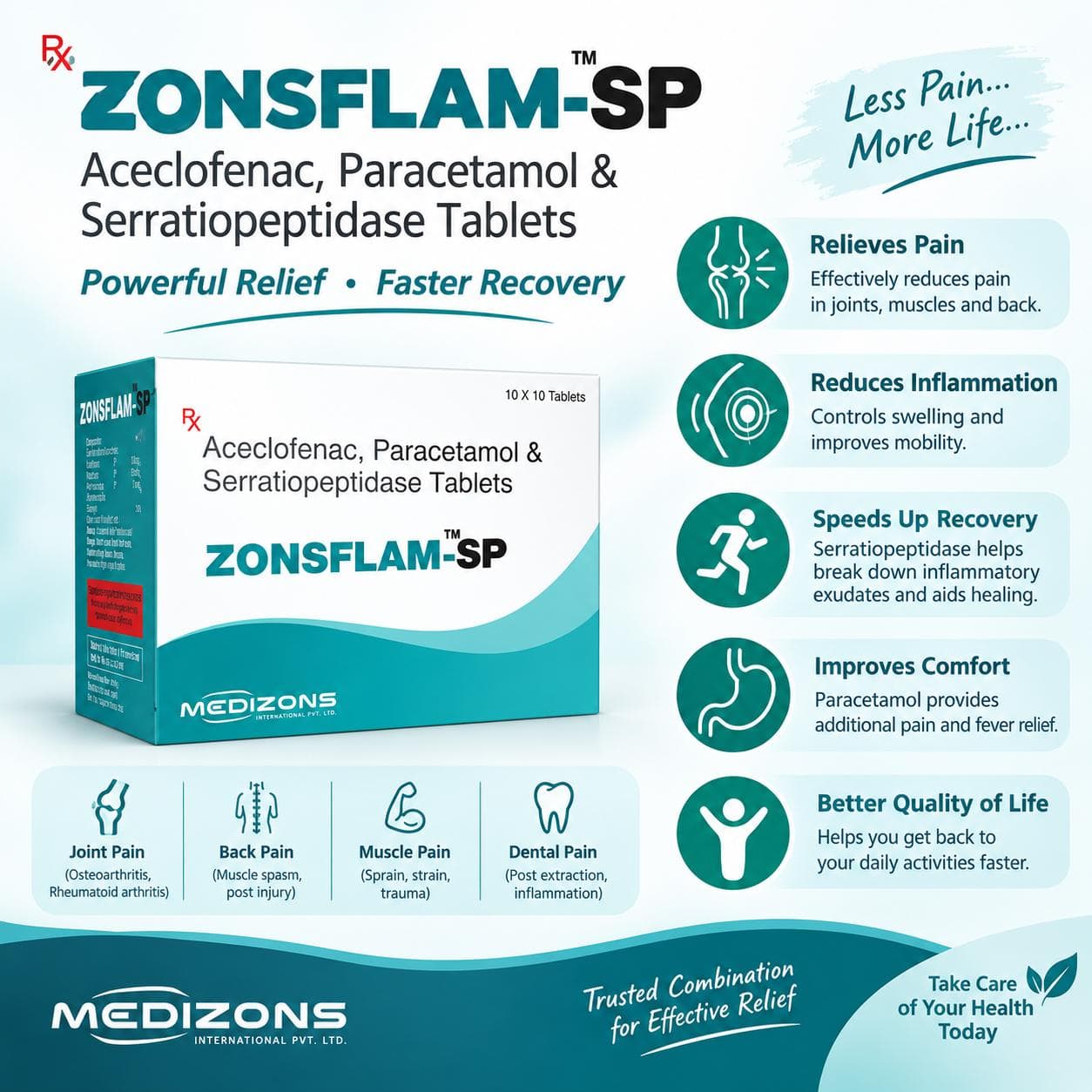 Zonsflam SP